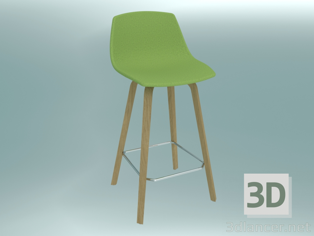 3d модель Стілець барний MIUNN (S105 H65 fabric) – превью