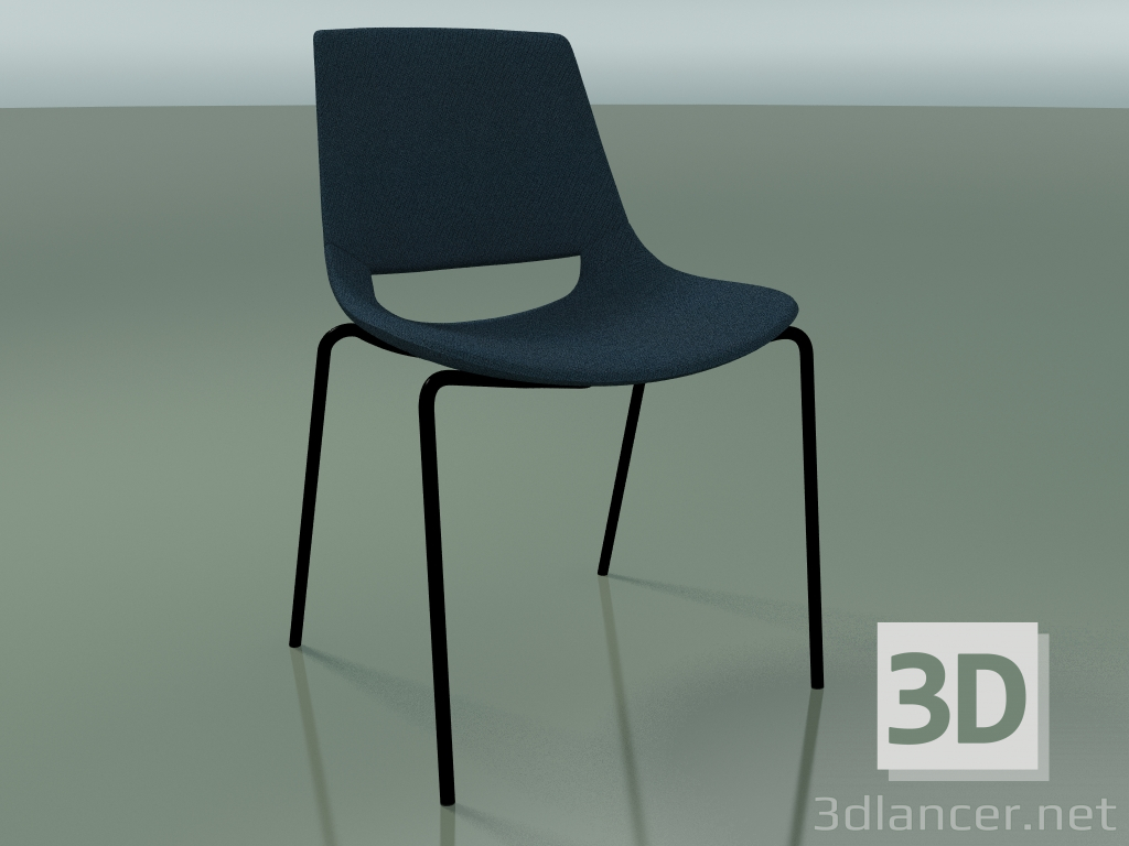 3d model Silla 1213 (4 patas, apilable, tapicería de tela, V39) - vista previa