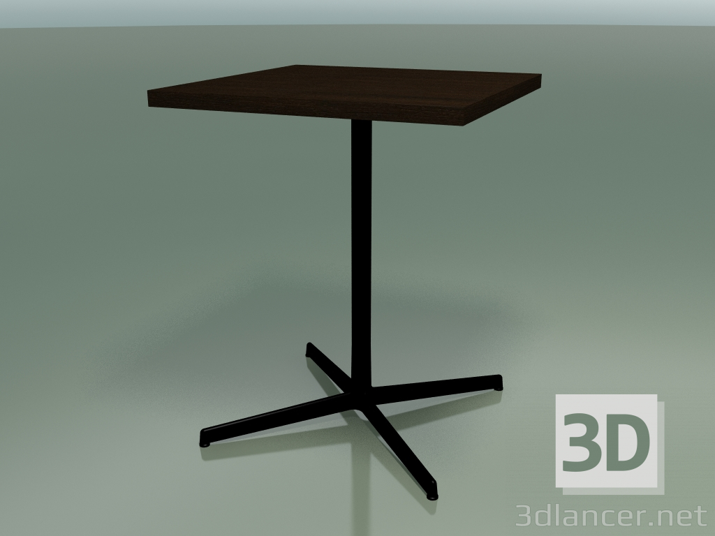 3d model Mesa cuadrada 5564 (H 74 - 60x60 cm, Wenge, V39) - vista previa