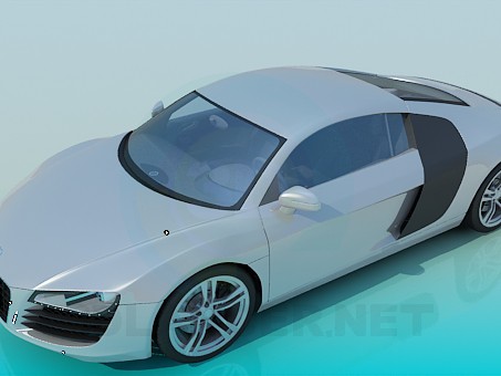 Modelo 3d Audi R8 - preview