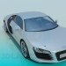 3d model Audi R8 rs - vista previa