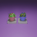 3d model CartoonFlowers - preview