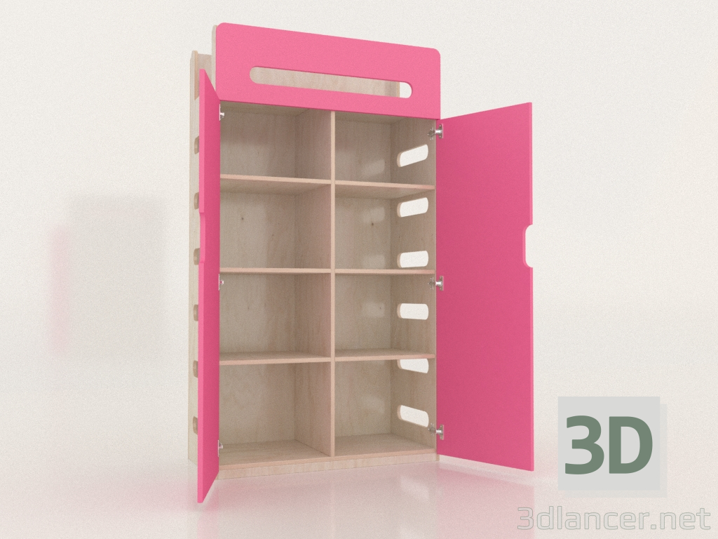 3d model Wardrobe open MOVE WB (WFMWB1) - preview