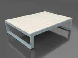 Table basse 120 (DEKTON Danae, Bleu gris)