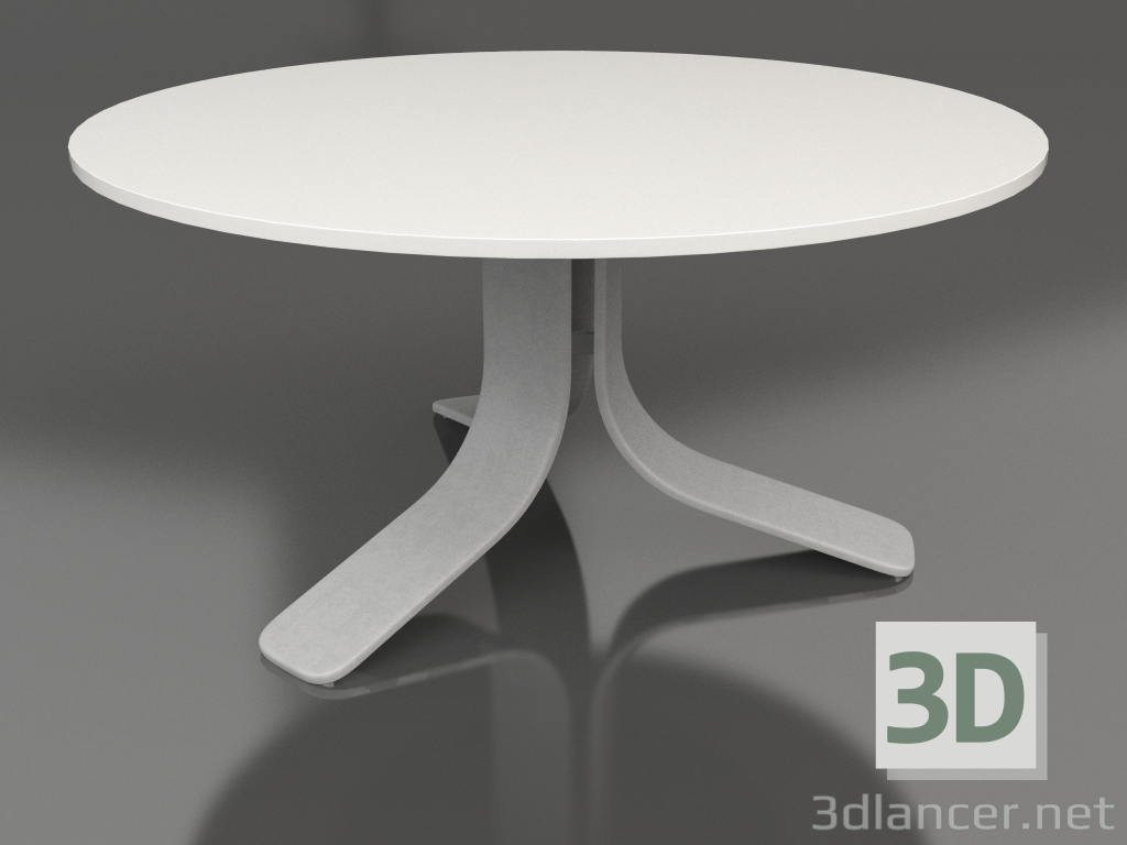 3d model Coffee table Ø80 (Agate gray, DEKTON Zenith) - preview