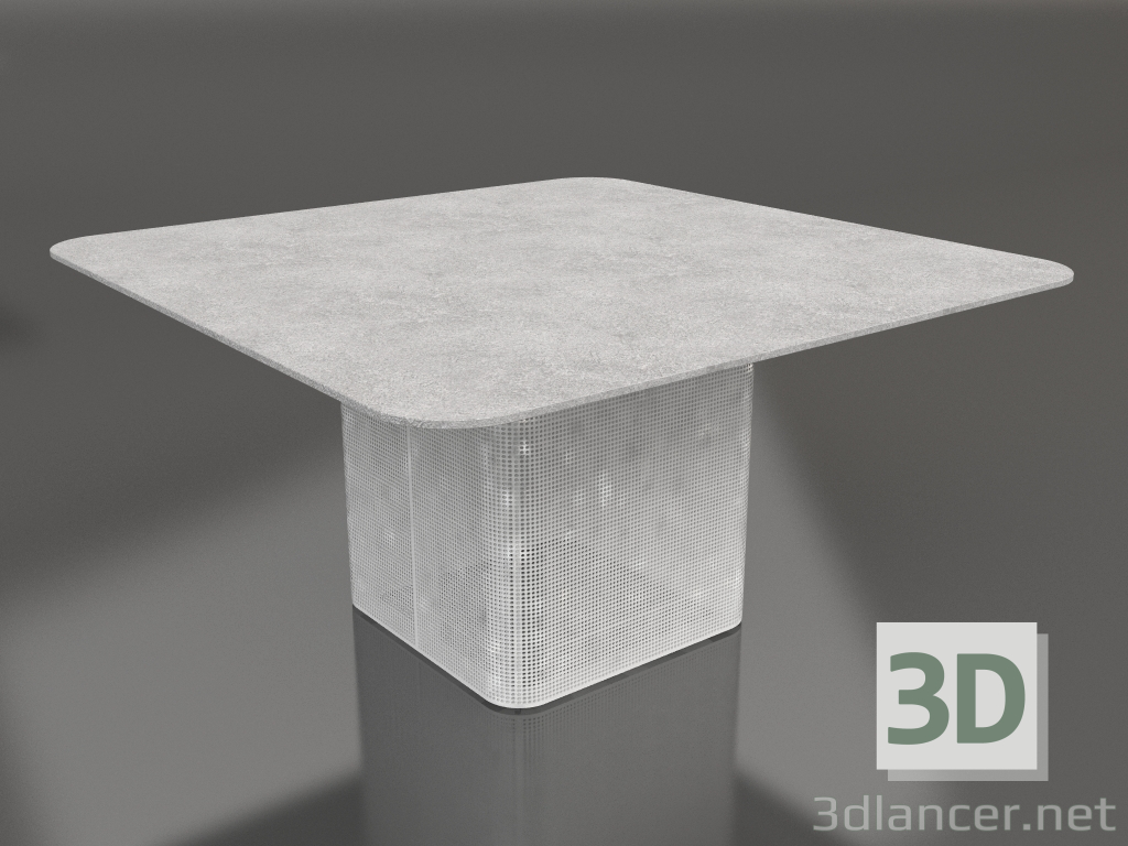 3d model Dining table 140 (White) - preview