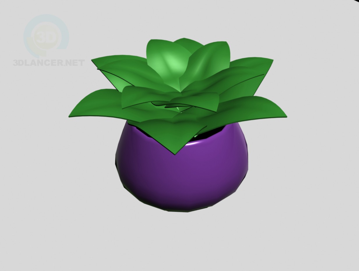 Modelo 3d Vaso - preview