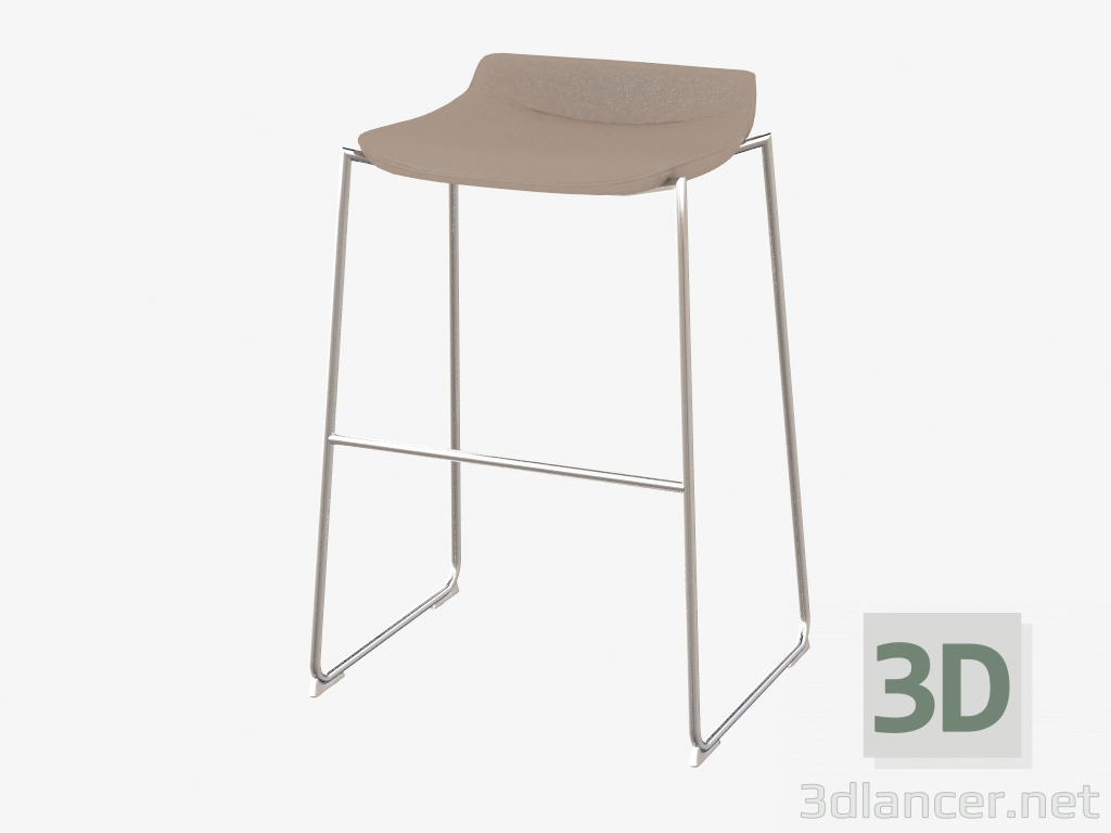 3d model Bar chair DS-717-45 - preview