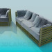 3D Modell Sofa - Vorschau