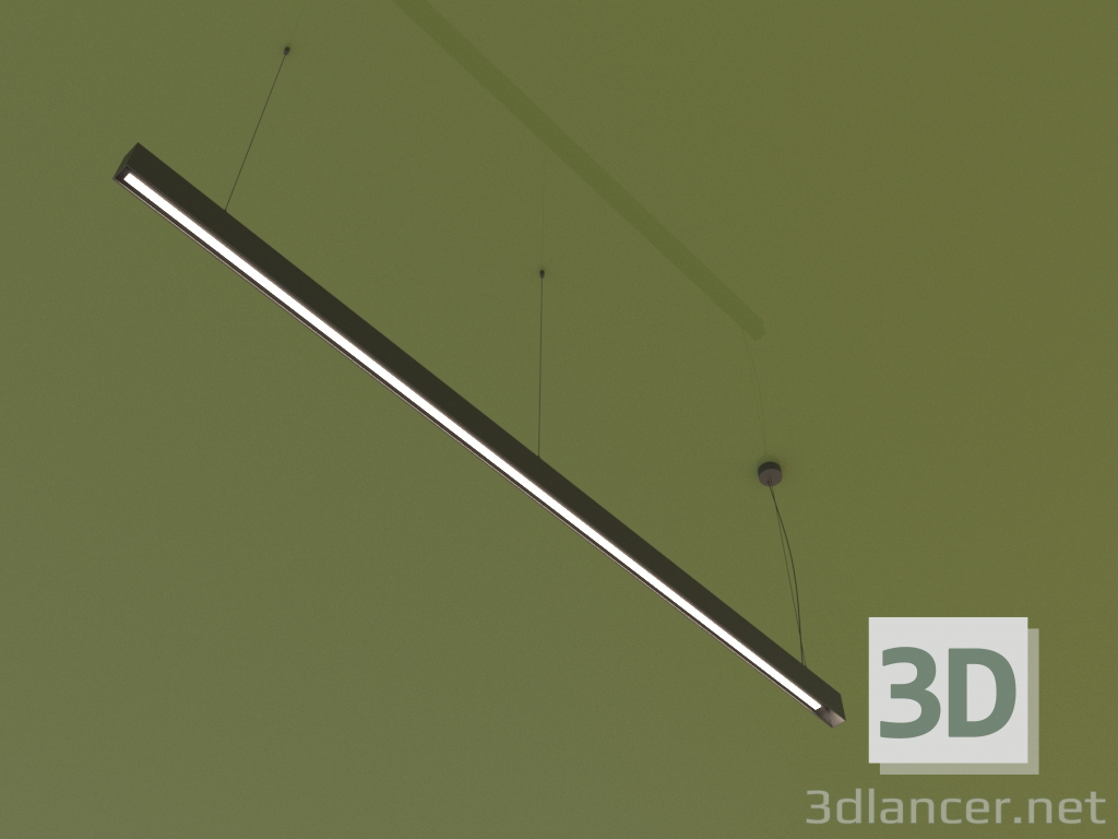 3D Modell Beleuchtungskörper LINEAR P8040 (2000 mm) - Vorschau