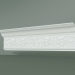 Modelo 3d Cornija de gesso com ornamento KV015 - preview