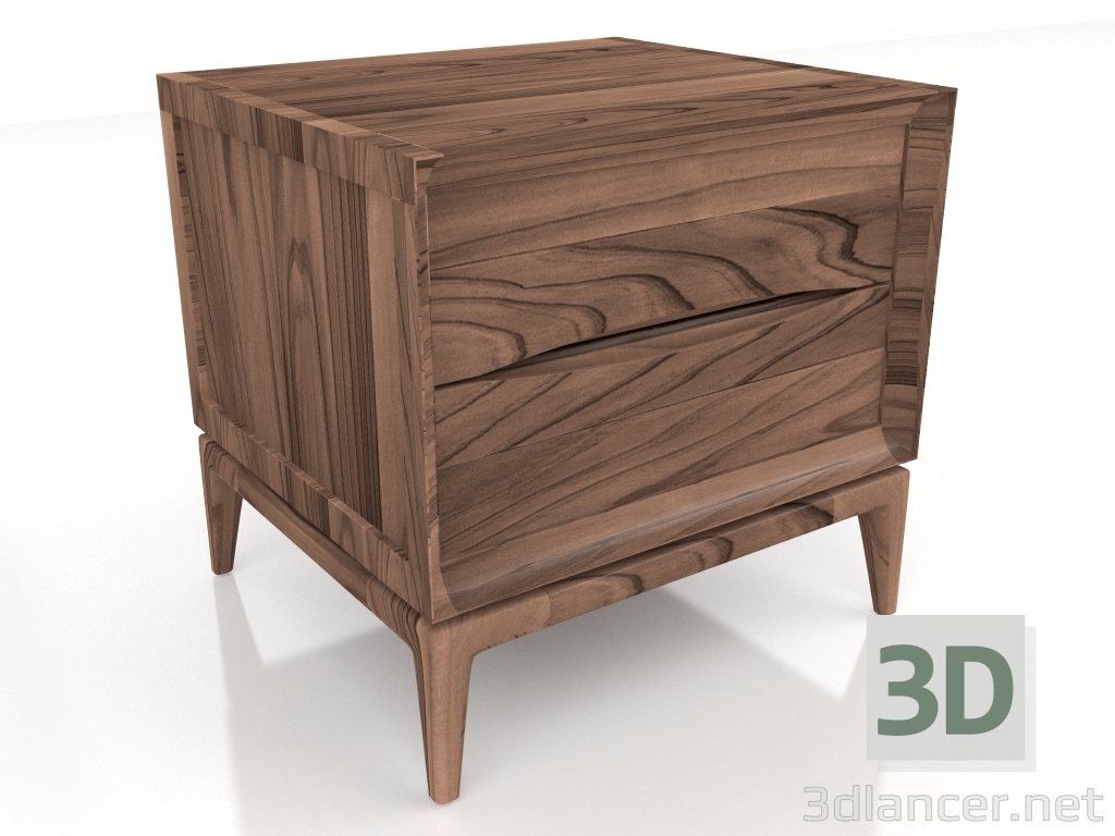 modello 3D Comodino Brad Piccolo - anteprima