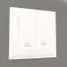 3d model Blind switch (white gloss) - preview