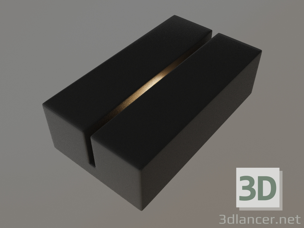 3d model Lámpara LGD-STRIPE-3W Day4000 (GR, 20 grados, 230V) - vista previa