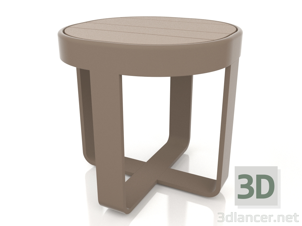 3d model Mesa de centro redonda Ø42 (Bronce) - vista previa