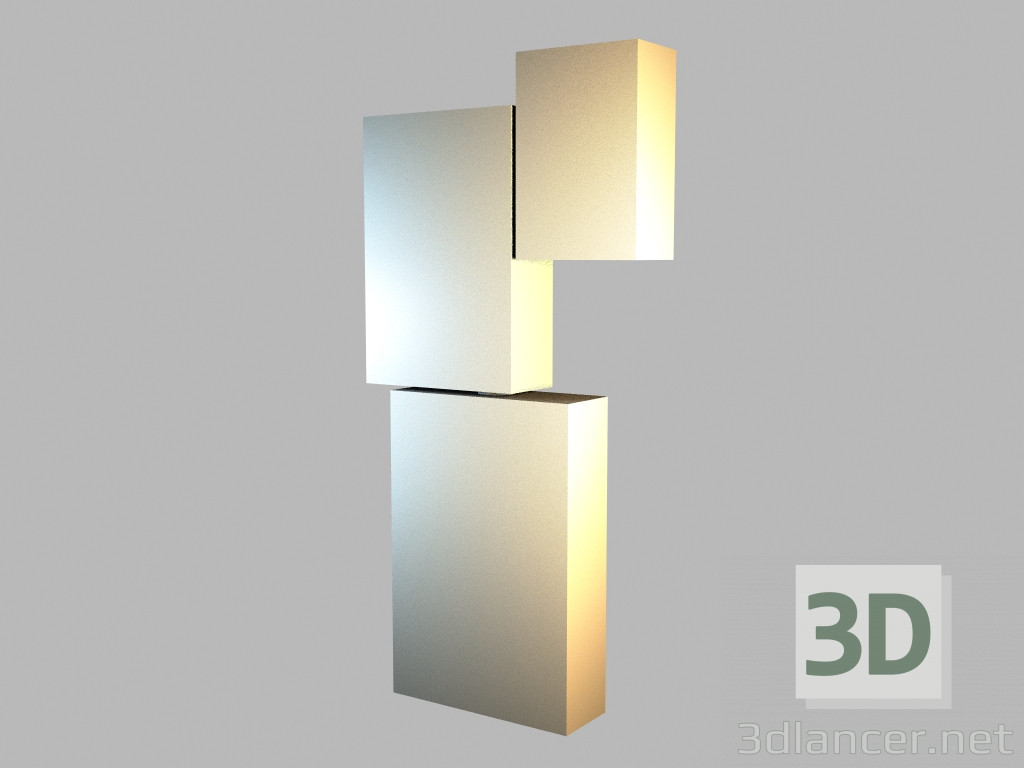 3d model Lámpara exterior 4600 - vista previa