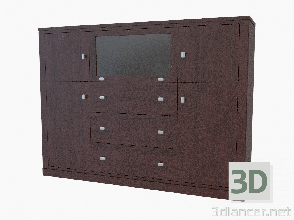 modèle 3D Buffet haut (682-33) - preview