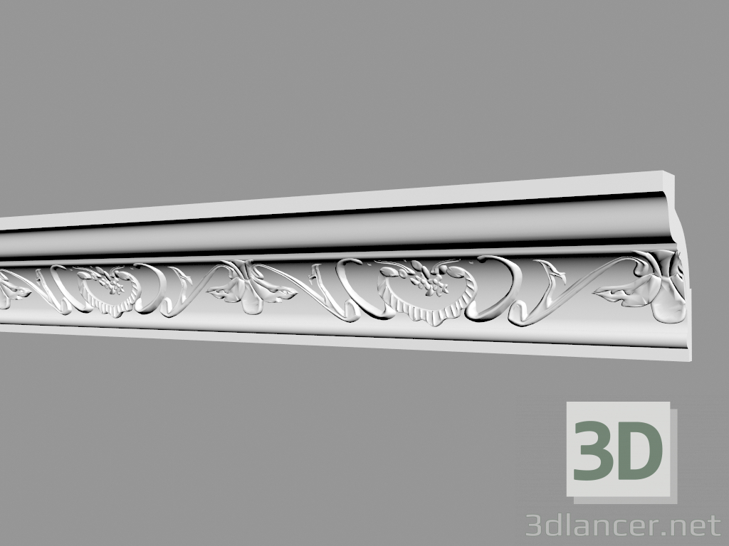 modèle 3D Cornice C1009 - preview