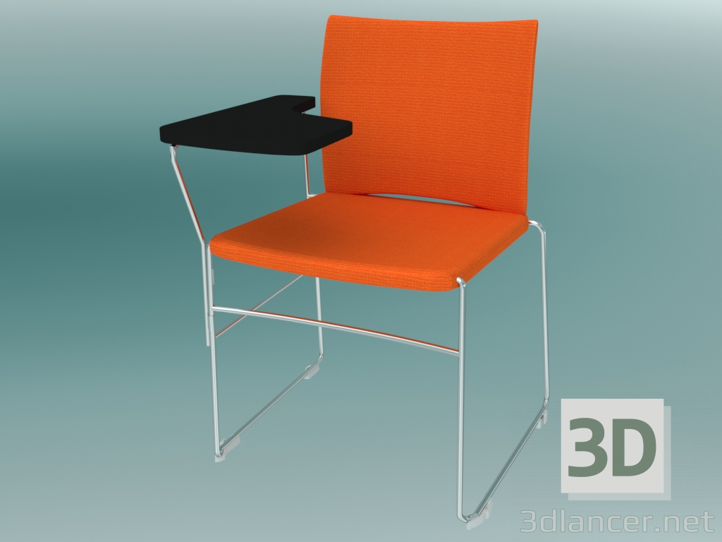 3d model Visitor Chair (570V B) - preview