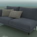 3D Modell Doppelsofa Alfinosa mit Armlehne links (2000 x 1000 x 730, 200AL-100-AL / B) - Vorschau