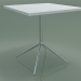 Modelo 3d Mesa quadrada 5707, 5724 (H 74 - 69x69 cm, espalhado, branco, LU1) - preview