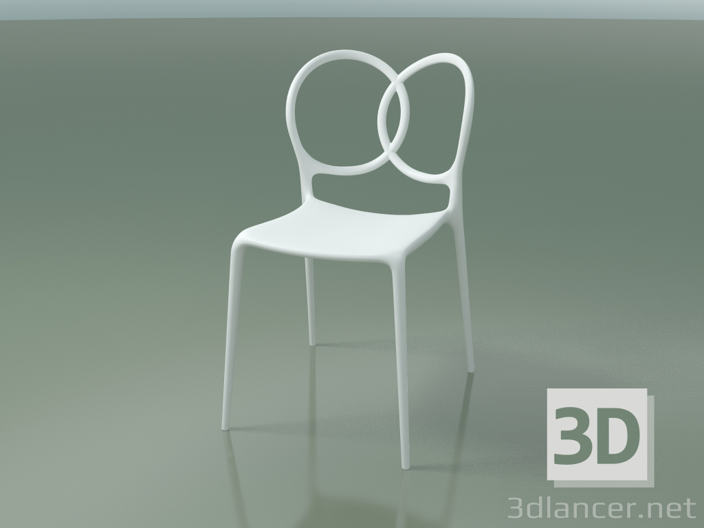 modèle 3D Chaise SISSI (002) - preview