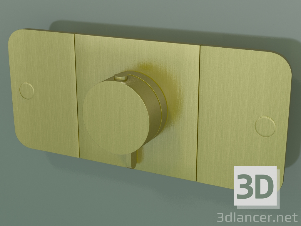 3d model Shower faucet, 2 outlets (45712950) - preview