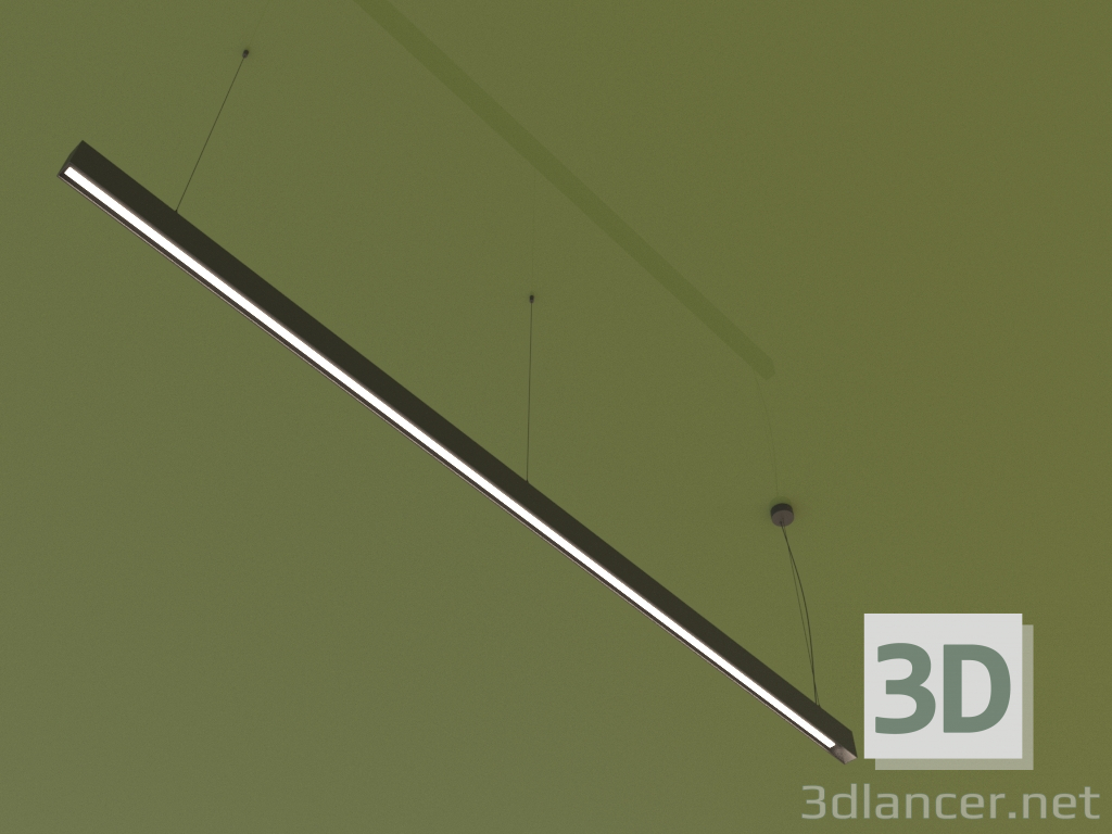 3d model LINEAR P8040 luminaire (2250 mm) - preview