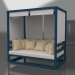 3d model Sofa (Grey blue) - preview