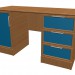 3d model Desk K713 - preview