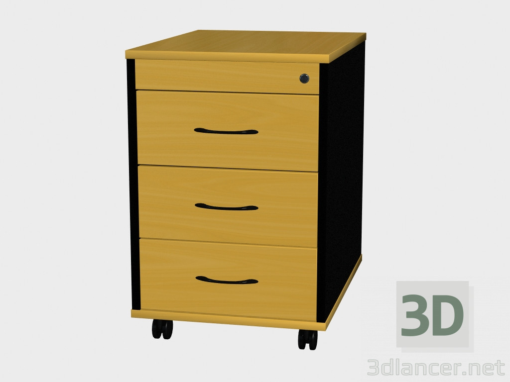 3d model Tumba Mono Suite (KON03) - vista previa