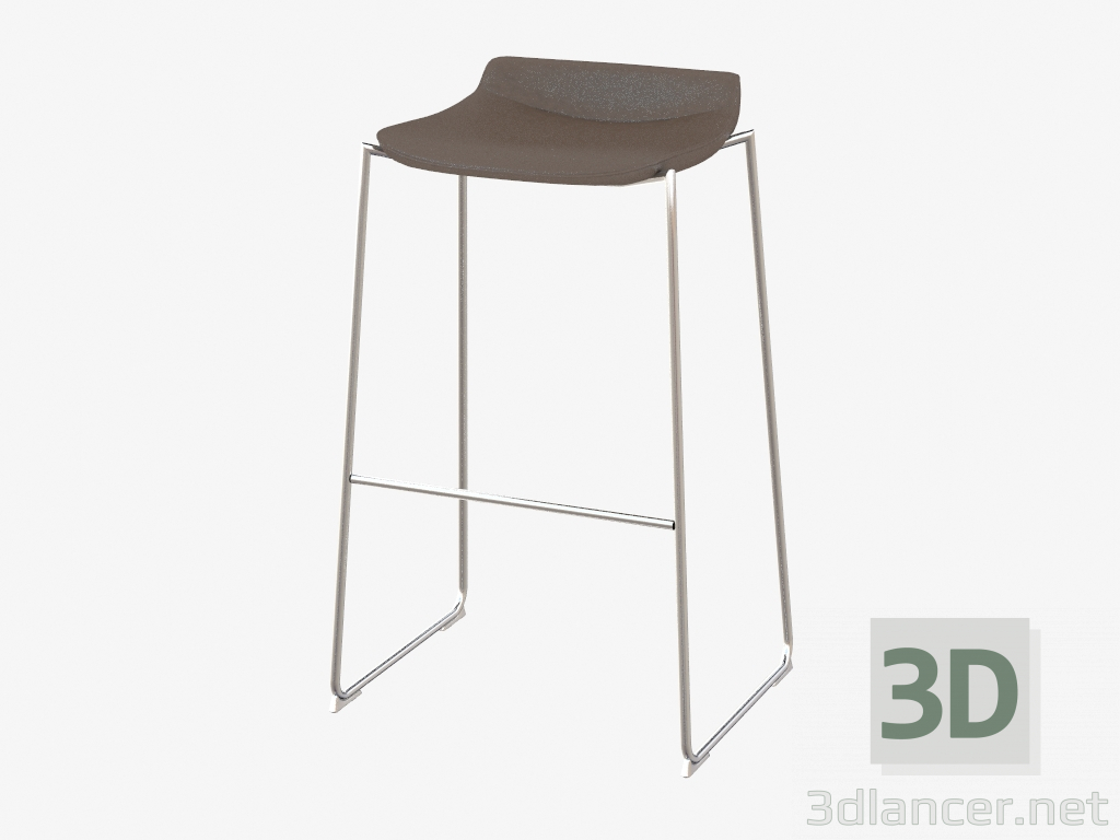 3D Modell Barstuhl DS-717-55 - Vorschau