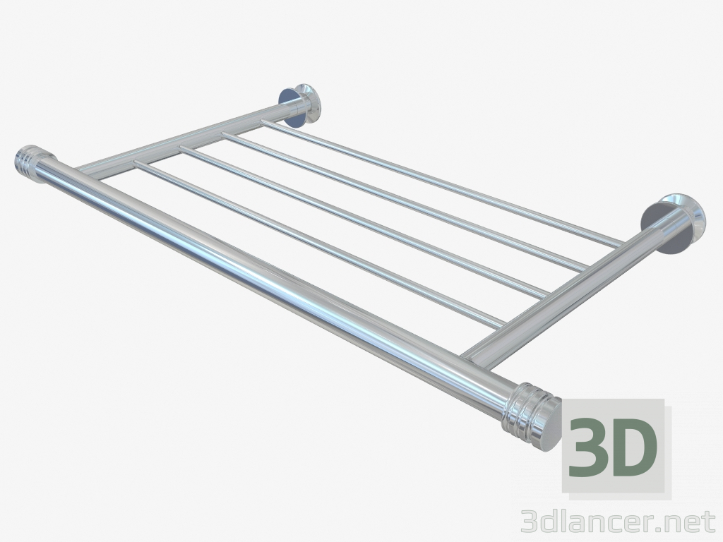 3D modeli Raf düz 4P (370) - önizleme