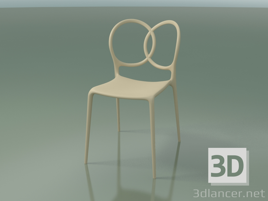 3D modeli Sandalye SISSI (015) - önizleme