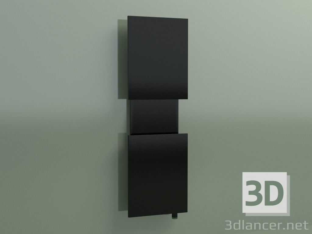 3d model Radiator M'ama (1700х550, Black - RAL 9005) - preview