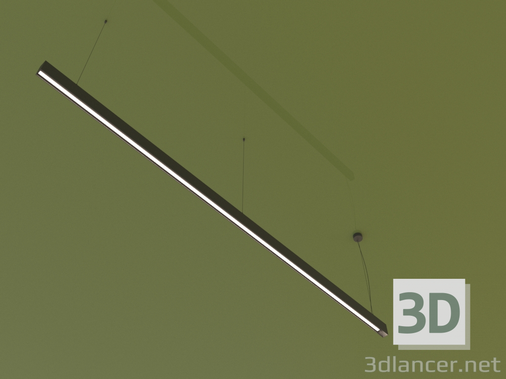 3d model LINEAR P8040 luminaire (2500 mm) - preview