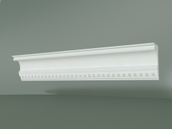 Plaster cornice with ornament KV028