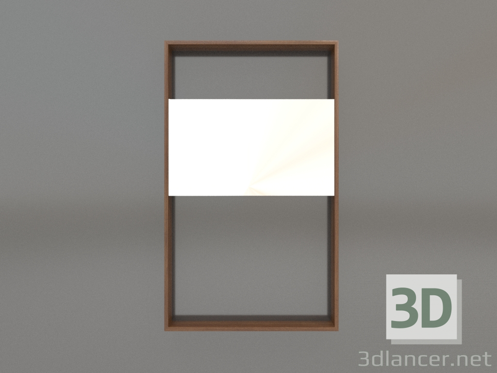 3D Modell Spiegel ZL 08 (450x750, Holzbraun hell) - Vorschau