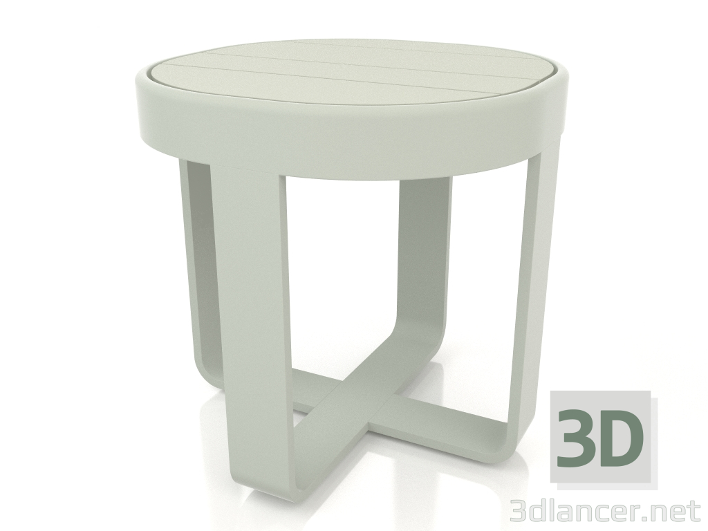 Modelo 3d Mesa de centro redonda Ø42 (cinza cimento) - preview