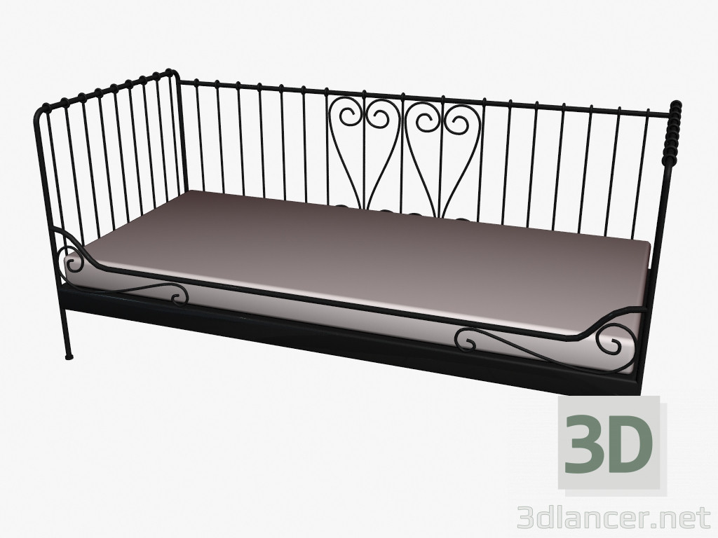 3 डी मॉडल Daybed Mendal - पूर्वावलोकन