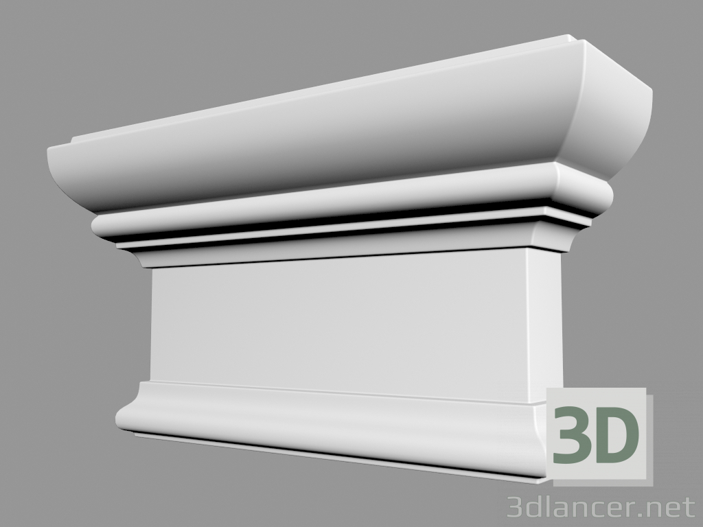 3d model Capital (W2) - vista previa