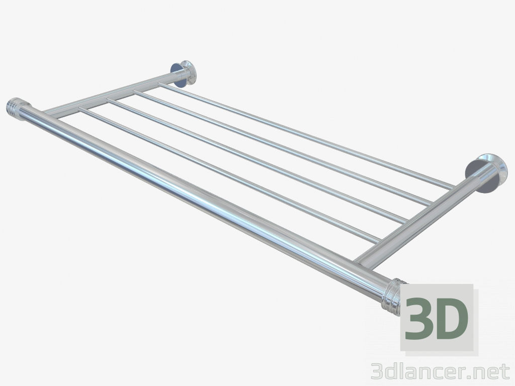 modello 3D Ripiano dritto 4P (470) - anteprima