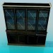 modello 3D Credenza 4 ante - anteprima