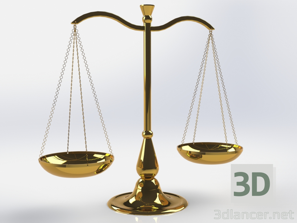 3d Ваги модель купити - зображення