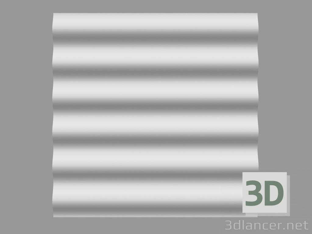 Modelo 3d Painel 3D Hills - preview