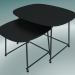 3d модель Столики CUP lounge tables (9100-51, HPL black, powder-coated black) – превью