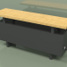 3d model Convector - Aura Bench (280x1000x236, RAL 9005) - preview