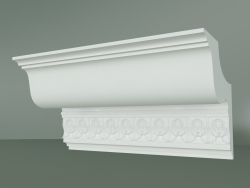 Plaster cornice with ornament KV081