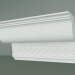 3d model Plaster cornice with ornament KV081 - preview