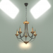 Modelo 3d Candelabro suspenso Lazzaro 60098-5 (preto) - preview